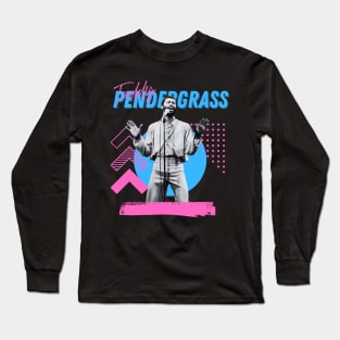 Teddy pendergrass***original retro Long Sleeve T-Shirt